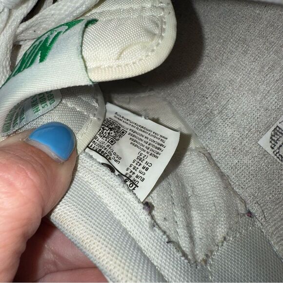 Nike Killshot 2 Lucid Green White Leather Sneakers Shoes 432997-111 Size 10.5 - Picture 7 of 9